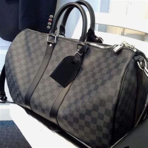 louis vuitton duffle bag black and white|louis vuitton duffle bag suitcase.